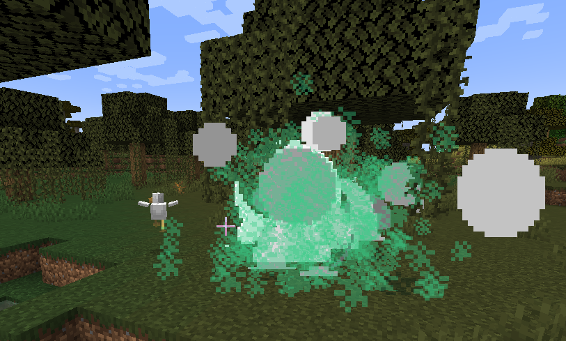 Slime Bomb exploding