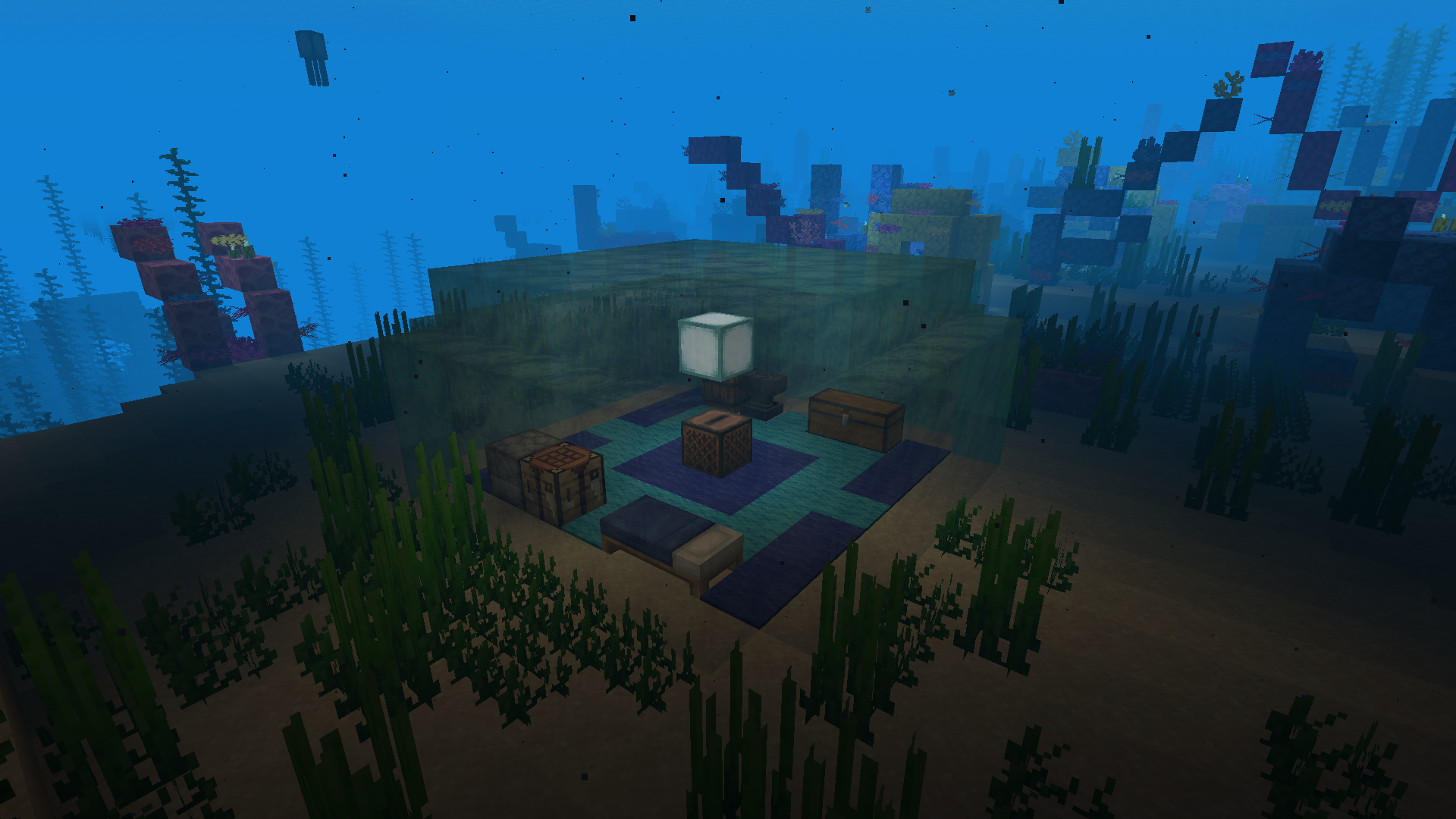 Underwater Camp Outside
